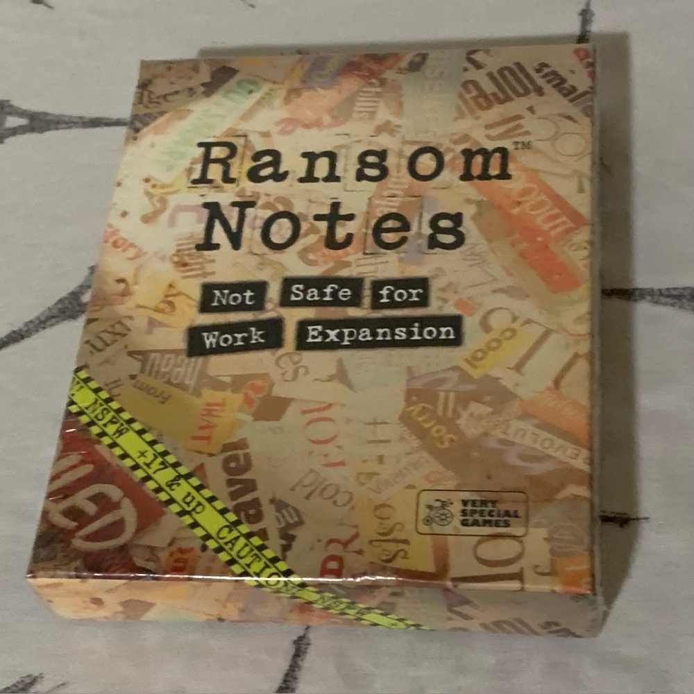 Ransom Notes Not Safe for Work Expansion